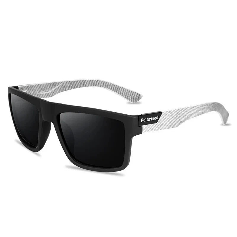 Gafas de sol modelo Rectangular para hombre - Solaris Optics color negro y blanco | Ocassus Sunglasses - Ocassus Sunglasses