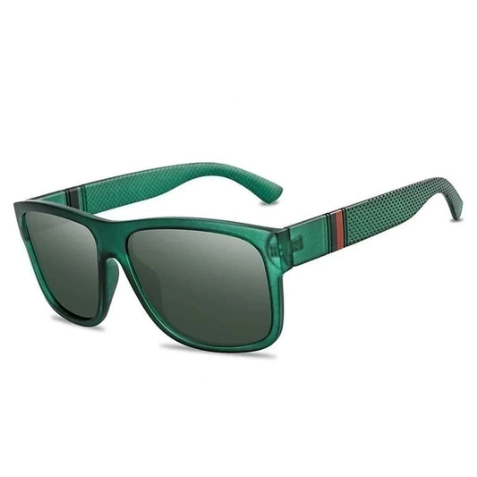 Gafas de sol modelo Rectangular para hombre - Solaris Optics color verde oscuro | Ocassus Sunglasses - Ocassus Sunglasses