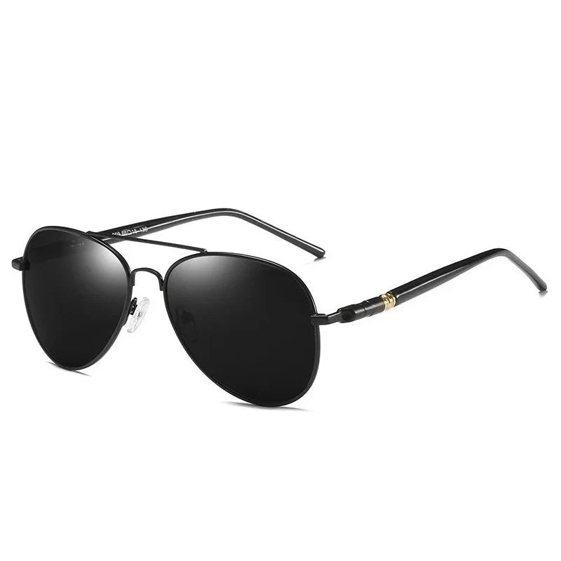 Gafas de sol modelo aviador para hombre - Lumina Shades color negro intenso | Ocassus Sunglasses - Ocassus Sunglasses