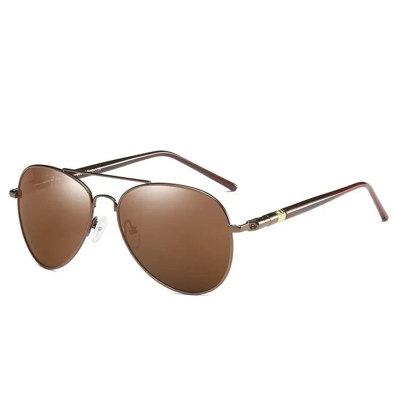 Gafas de sol modelo aviador para hombre - Lumina Shades color marrón | Ocassus Sunglasses - Ocassus Sunglasses