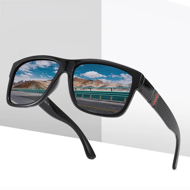 Gafas de sol modelo Square para hombre - Noble Visions color negro | Ocassus Sunglasses - Ocassus Sunglasses