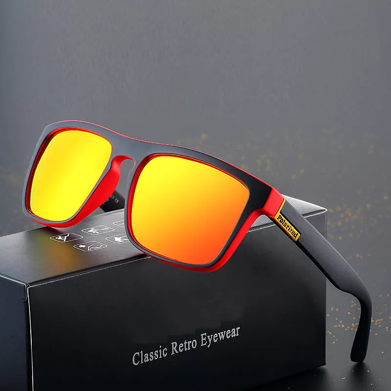 Gafas de sol modelo Rectangular para hombre - Solaris Optics color rojo espejado | Ocassus Sunglasses - Ocassus Sunglasses