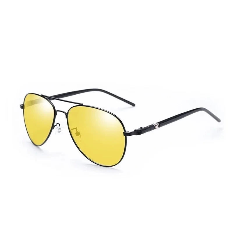 Gafas de sol modelo aviador para hombre - Lumina Shades color visión nocturna | Ocassus Sunglasses - Ocassus Sunglasses