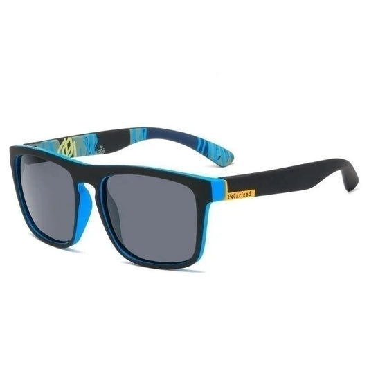 Gafas de sol modelo Rectangular para hombre - Solaris Optics color negro y azul | Ocassus Sunglasses - Ocassus Sunglasses