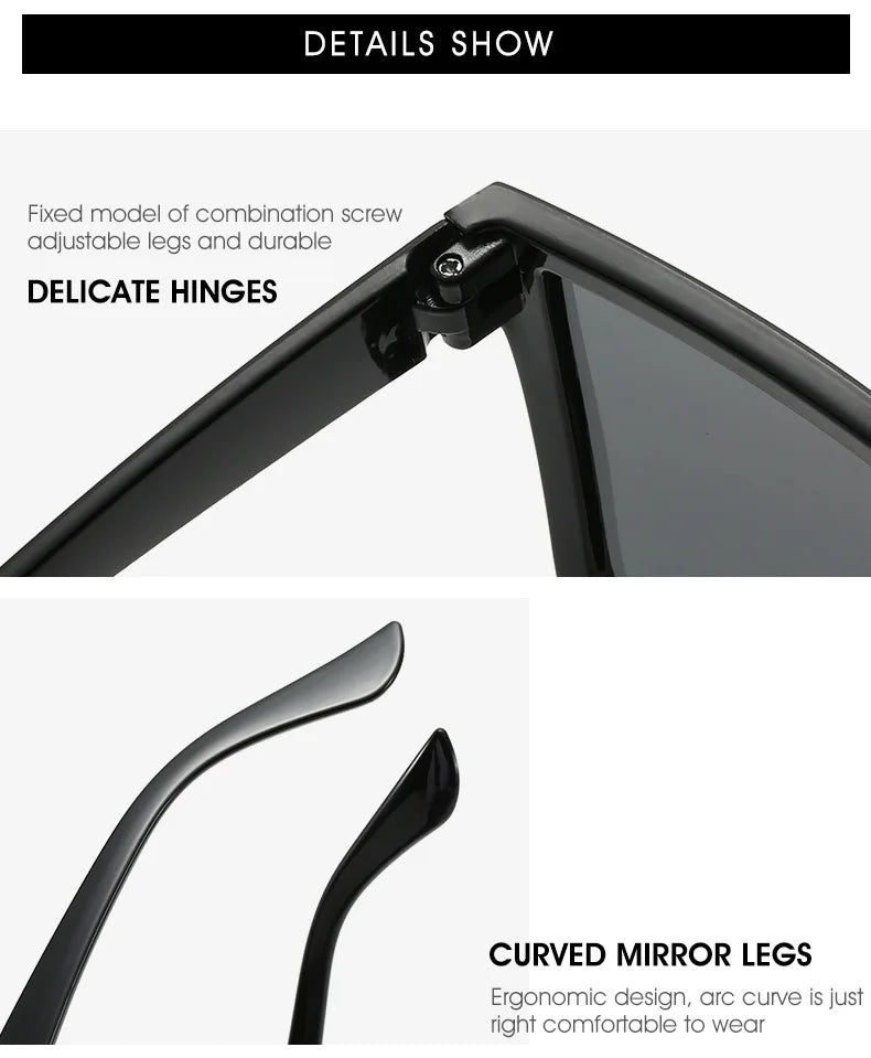 Gafas de sol modelo Square para hombre - Aura Eyewear color negro | Ocassus Sunglasses